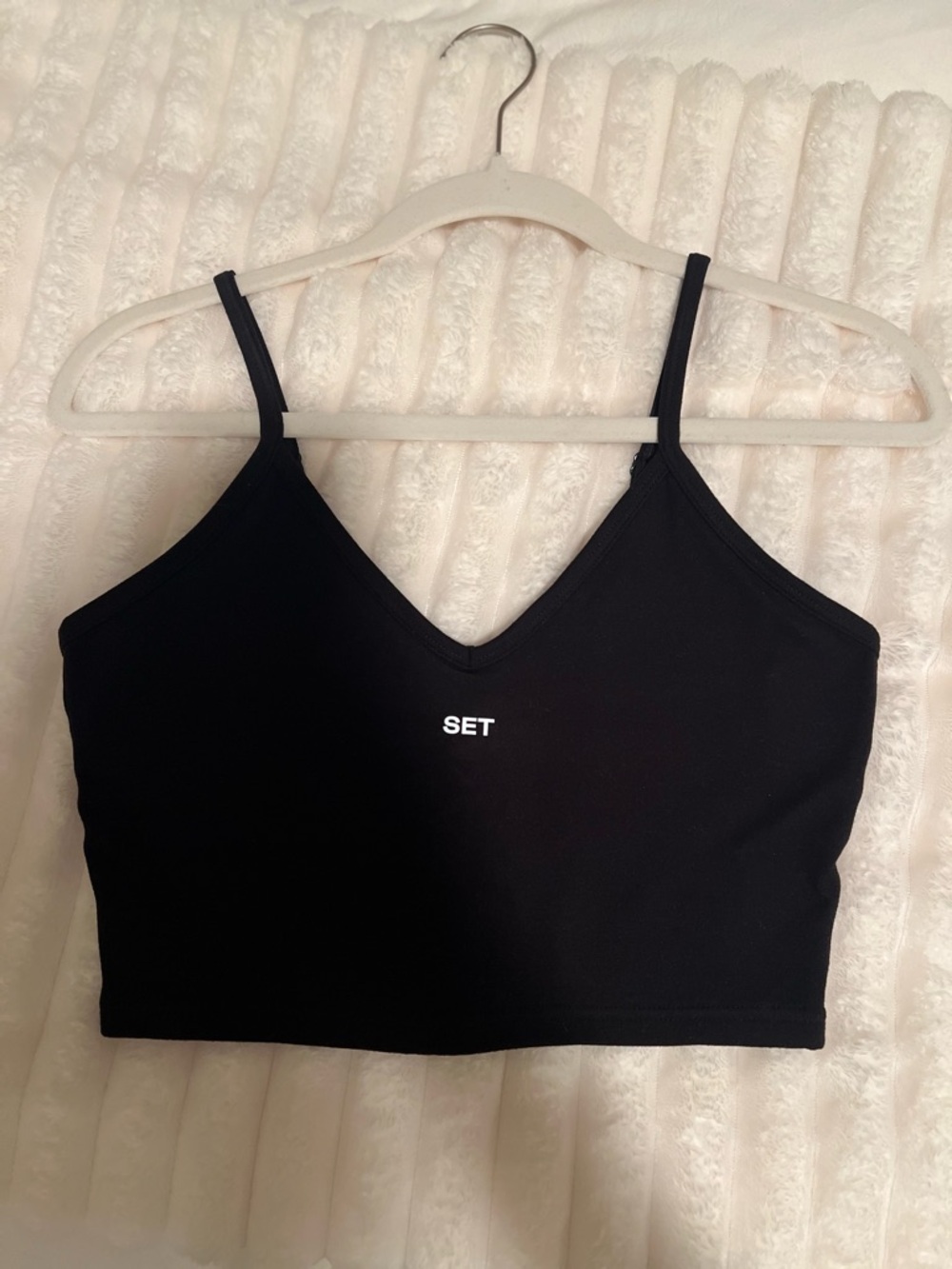 SET Active Formcloud Cloud Rep Bra in Black